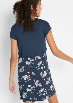 bonprix bonprix 53441009 Azul oscuro de flores New