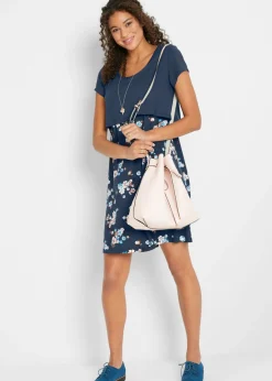 bonprix bonprix 53441009 Azul oscuro de flores New
