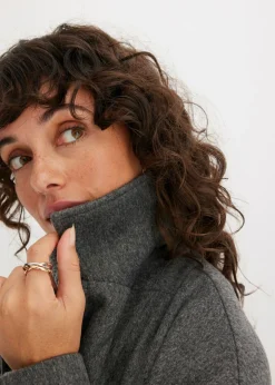 bonprix bonprix Abrigo Antracita jaspeado Outlet