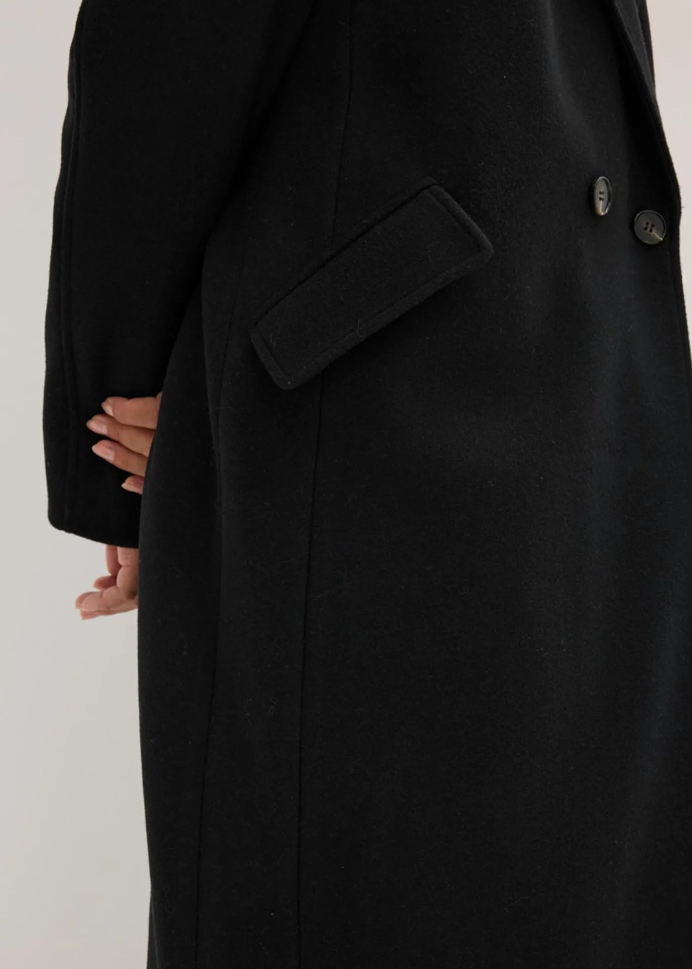 bonprix bonprix Abrigo Negro Clearance