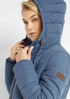 bonprix bonprix Abrigo acolchado, aspecto 2 en 1 índigo Hot