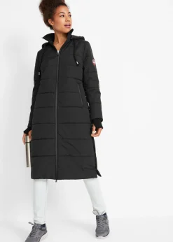 bonprix bonprix Abrigo acolchado funcional impermeable para exteriores Negro Best