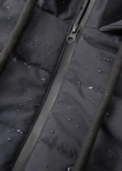 bonprix bonprix Abrigo acolchado funcional impermeable para exteriores Negro Best