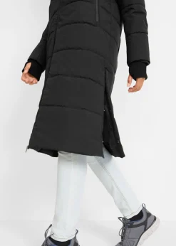 bonprix bonprix Abrigo acolchado funcional impermeable para exteriores Negro Best