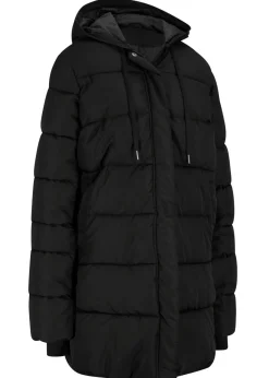 bonprix bonprix Abrigo acolchado funcional impermeable Negro Discount