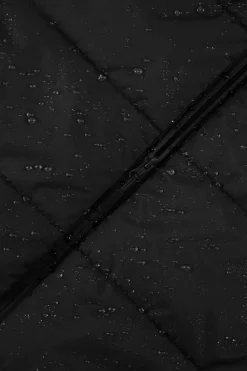 bonprix bonprix Abrigo acolchado repelente al agua Negro Online