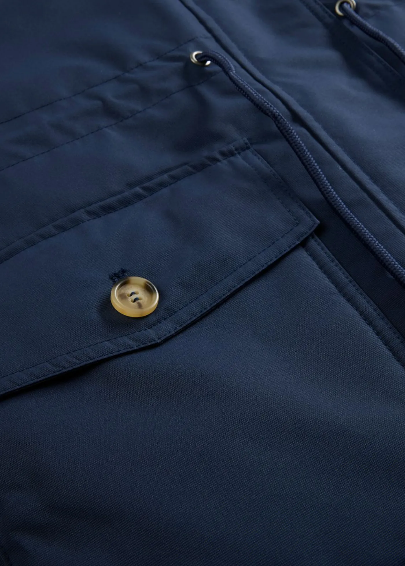 bonprix bonprix Abrigo de invierno, aspecto 2 en 1 Azul marino Sale