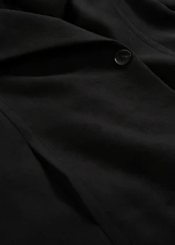 bonprix bonprix Abrigo de lana sintética Negro
