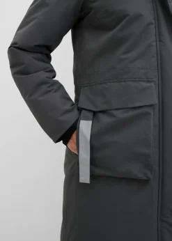 bonprix bonprix Abrigo funcional impermeable antracita New