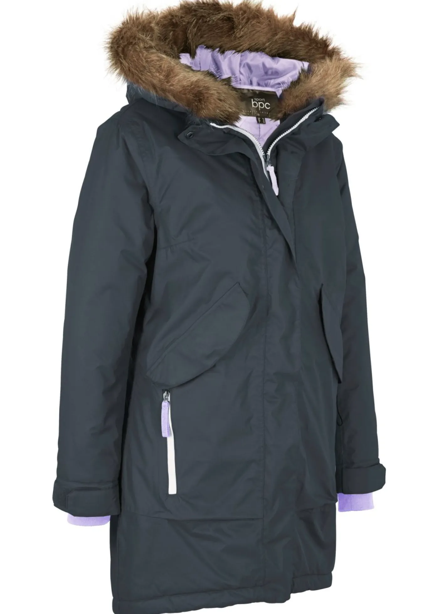 bonprix bonprix Abrigo funcional impermeable Negro Outlet