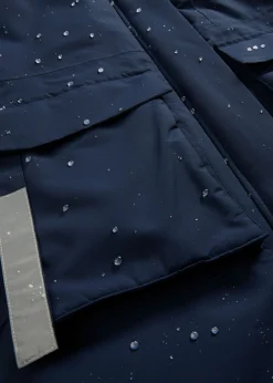 bonprix bonprix Abrigo funcional impermeable Azul marino Hot