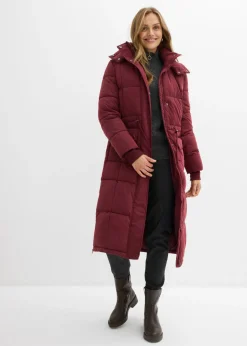 bonprix bonprix Abrigo guateado mora oscuro Hot