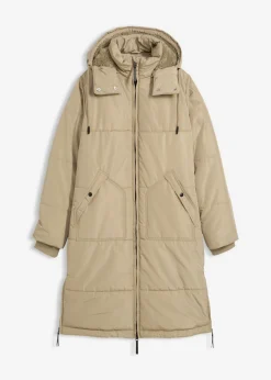 bonprix bonprix Abrigo guateado impermeable Caqui nuevo New