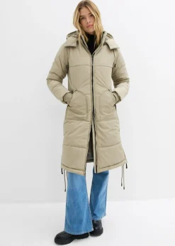 bonprix bonprix Abrigo guateado impermeable Caqui nuevo New