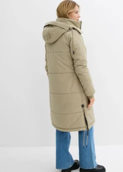 bonprix bonprix Abrigo guateado impermeable Caqui nuevo New
