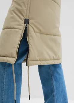 bonprix bonprix Abrigo guateado impermeable Caqui nuevo New