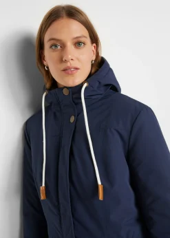 bonprix bonprix Abrigo impermeable para exteriores Azul marino