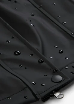 bonprix bonprix Abrigo impermeable y cortavientos 3 en 1 premamá y de porteo con dos insertos Negro Discount