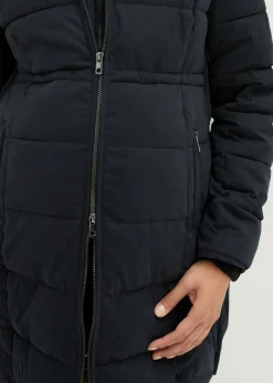 bonprix bonprix Abrigo para portabebés/chaqueta premamá para el embarazo y después del embarazo Negro Sale