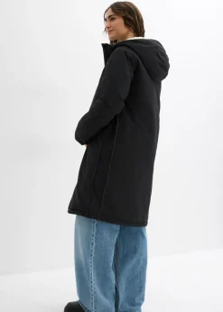 bonprix bonprix Abrigo premamá guateado 3 en 1 con inserto de porteo negro/blanco lana/marrón Online