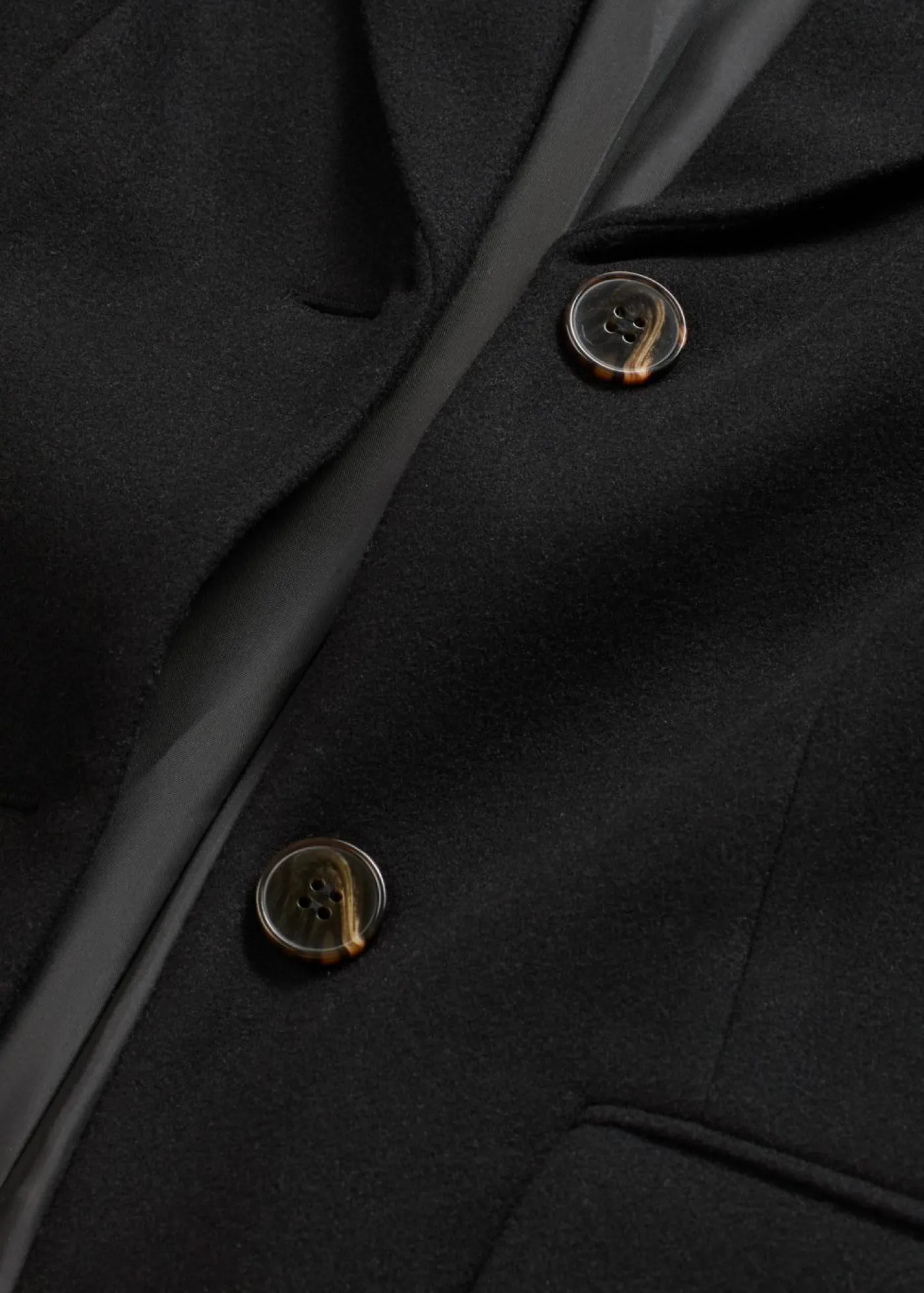bonprix bonprix Abrigo tipo americana Negro Online
