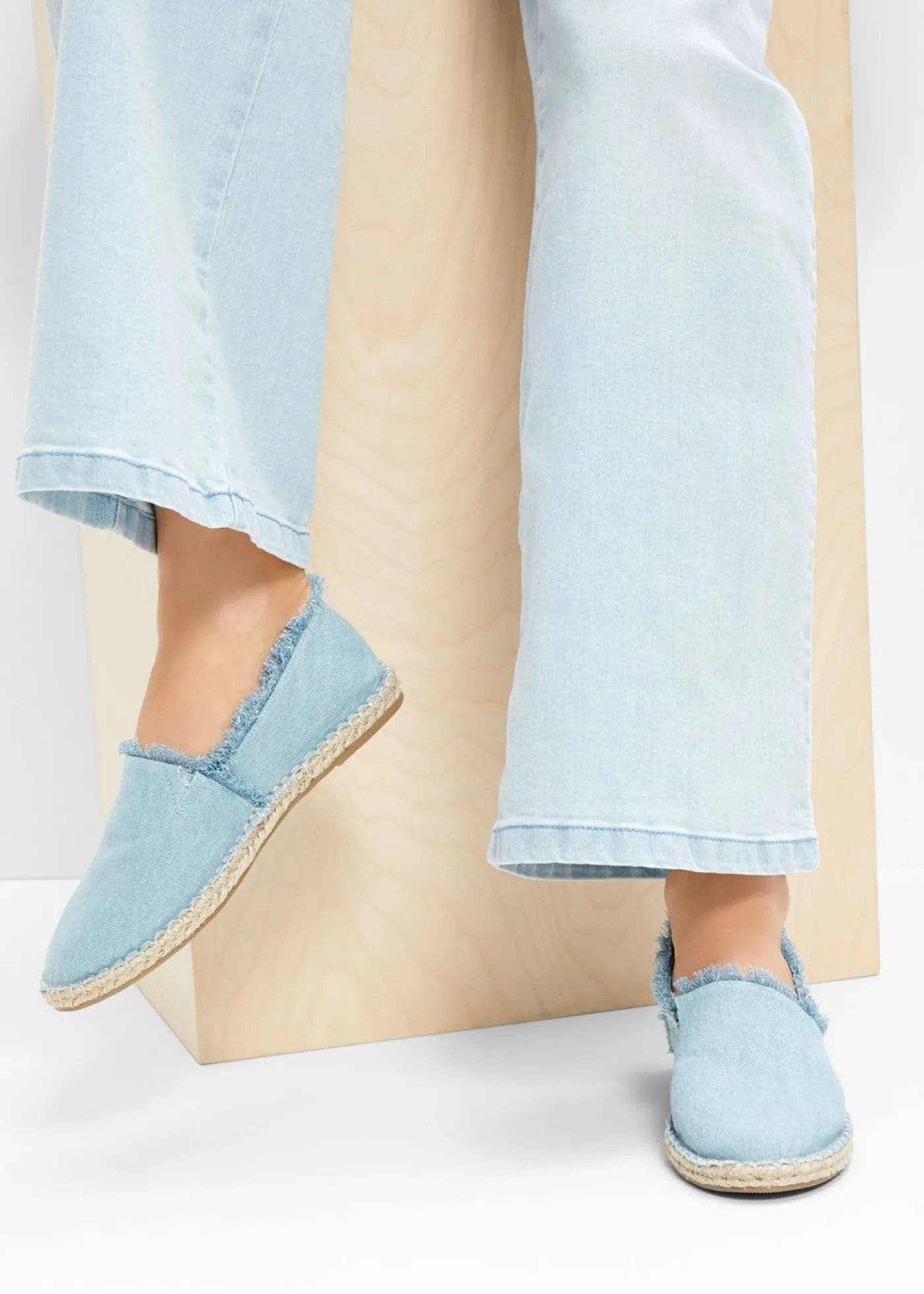 bonprix bonprix Alpargatas Azul piedra