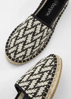 bonprix bonprix Alpargatas negro-crudo Discount