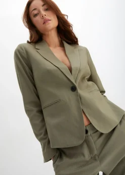 bonprix bonprix Americana con bolsillos Verde oliva Best
