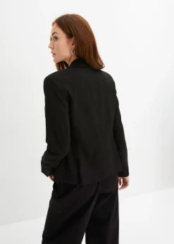 bonprix bonprix Americana con bolsillos Negro Discount