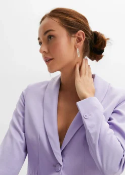 bonprix bonprix Americana con botones Violeta claro Discount