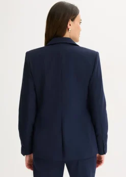 bonprix bonprix Americana con detalles decorativos cosidos a mano Azul marino Outlet