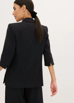 bonprix bonprix Americana con hombros marcados en tendencia Negro Outlet