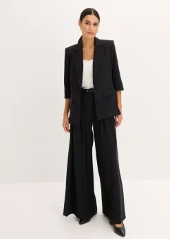 bonprix bonprix Americana con hombros marcados en tendencia Negro Outlet