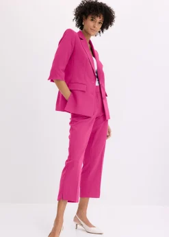 bonprix bonprix Americana con hombros marcados en tendencia Pink lady Discount