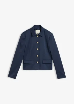 bonprix bonprix Americana corta Azul marino Hot