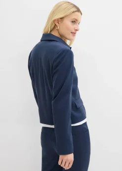 bonprix bonprix Americana corta Azul marino Hot