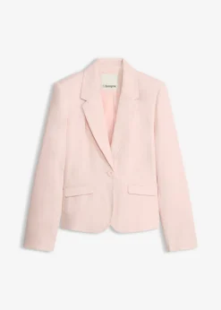 bonprix bonprix Americana corta con bolsillos Rosa perla Outlet