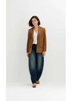 bonprix bonprix Americana de ante sintético Caramelo Sale