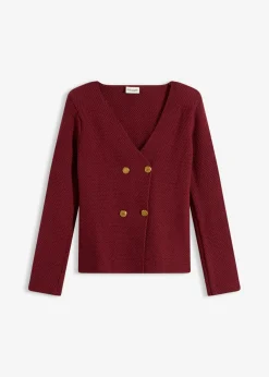 bonprix bonprix Americana de punto Rojo rubí Hot
