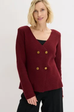bonprix bonprix Americana de punto Rojo rubí Hot