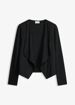 bonprix bonprix Americana de punto de mezcla de viscosa Negro Clearance