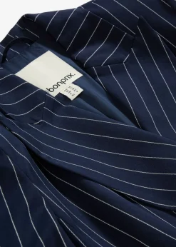 bonprix bonprix Americana de raya diplomática azul marino/blanco lana con rayas Clearance