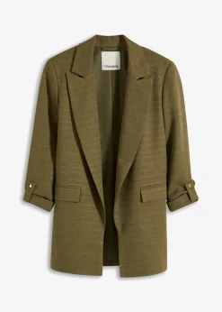bonprix bonprix Americana larga Verde oliva oscuro Sale