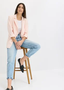 bonprix bonprix Americana larga rosa pálido Clearance