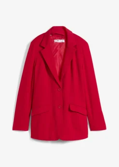 bonprix bonprix Americana larga de punto de algodón rojo cayena Clearance