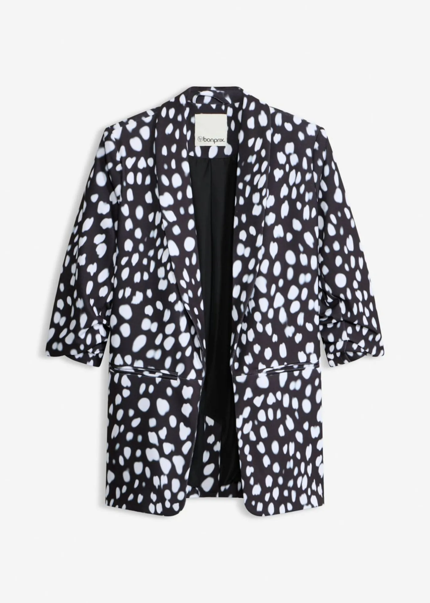 bonprix bonprix Americana larga estampada Negro Best