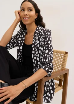 bonprix bonprix Americana larga estampada Negro Best