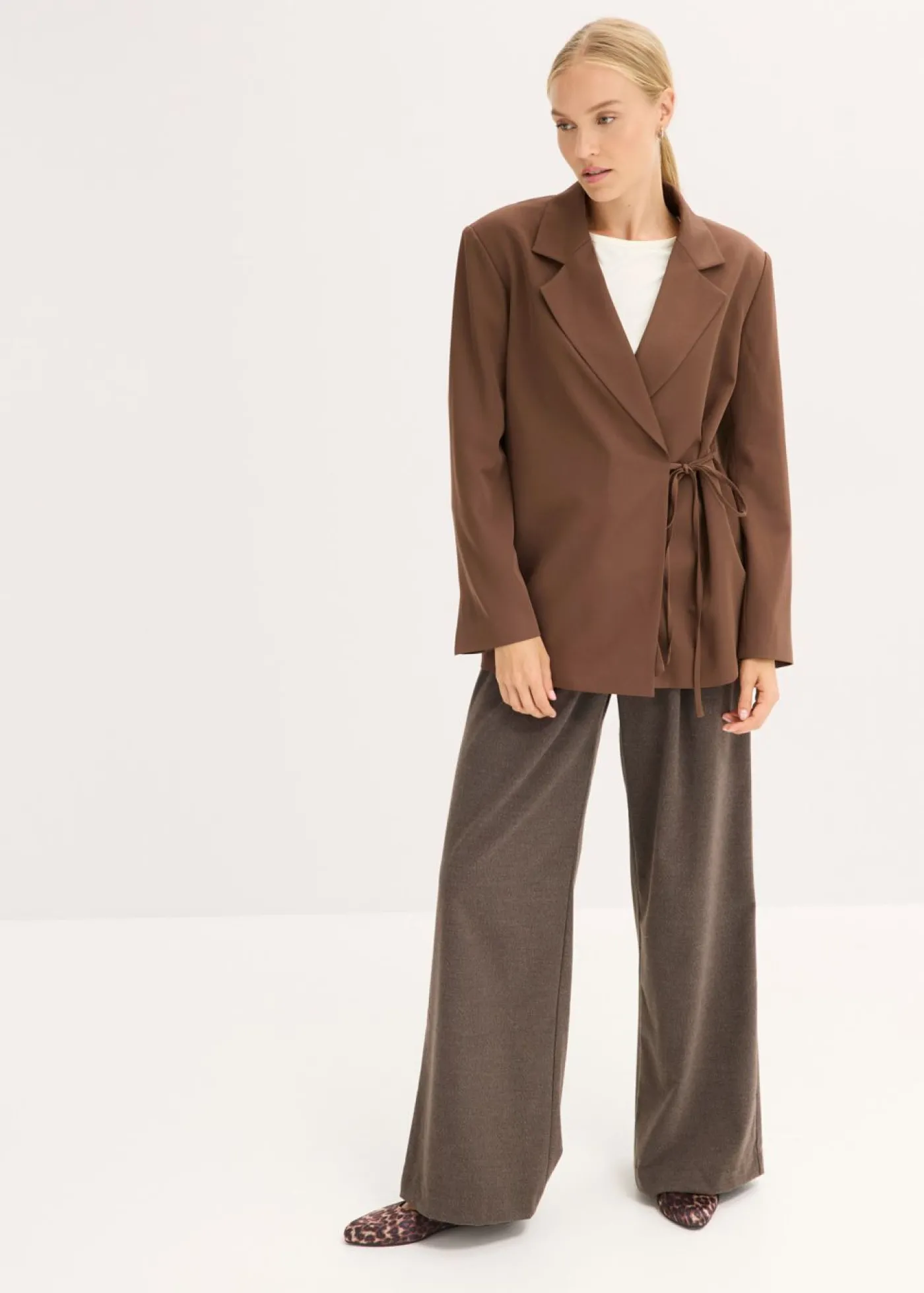 bonprix bonprix Americana oversize marrón Outlet
