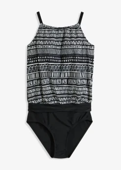 bonprix bonprix Bañador Negro-blanco
