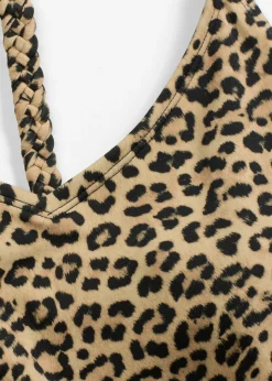 bonprix bonprix Bañador estampado leo beige